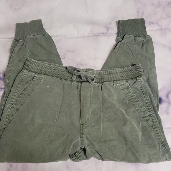 Gap Olive Green Women's Joggers L - Picture 2 of 5